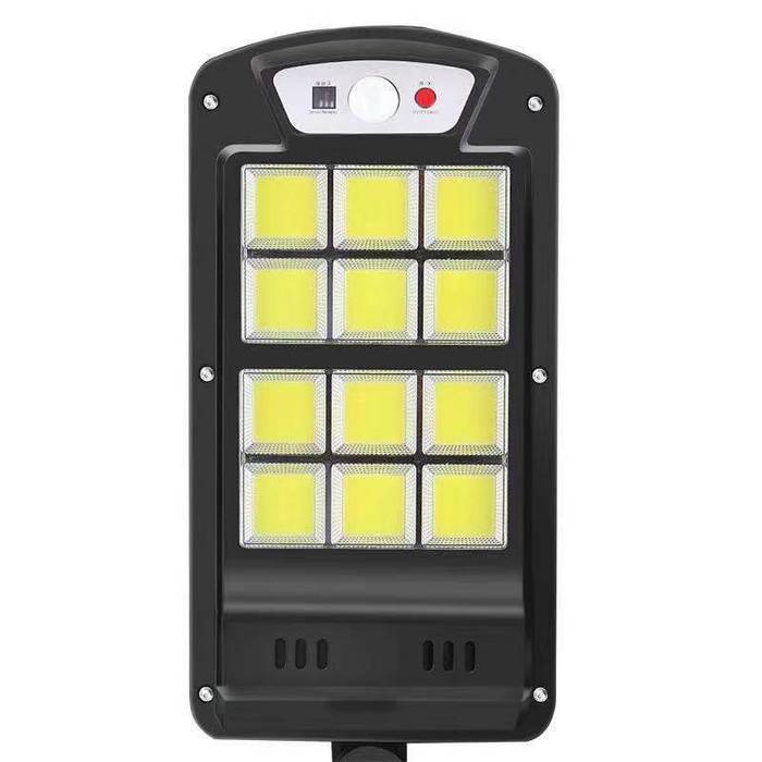 Nova lâmpada solar ao ar livre pátio lâmpada paisagem cerca nova iluminação LED rural iluminação quadrada lâmpada de rua LED