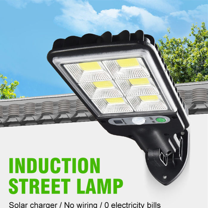 New outdoor solar street lamp waterproof induction courtyard lamp rotatable bracket garden lamp wall lamp new countryside