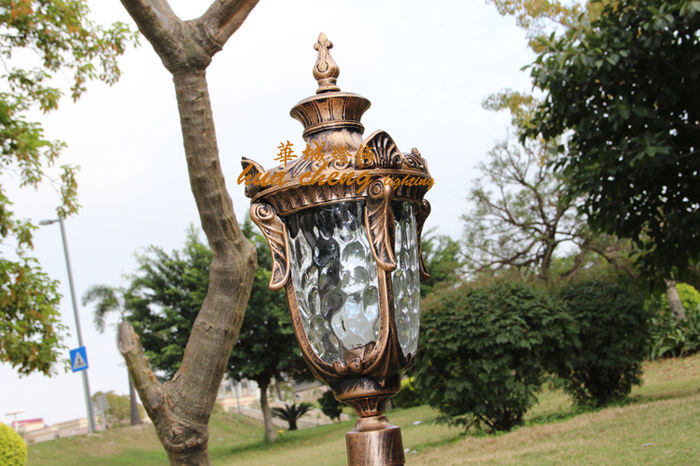 Street lamp Courtyard lamp European lawn lamp Garden Villa LED landscape street lamp outdoor lamp waterwark Garden high pole lamp