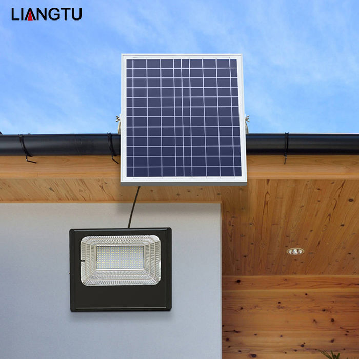 LED solar projection lamp 40w65w100w outdoor lighting courtyard lamp 200W road lighting solar lamp