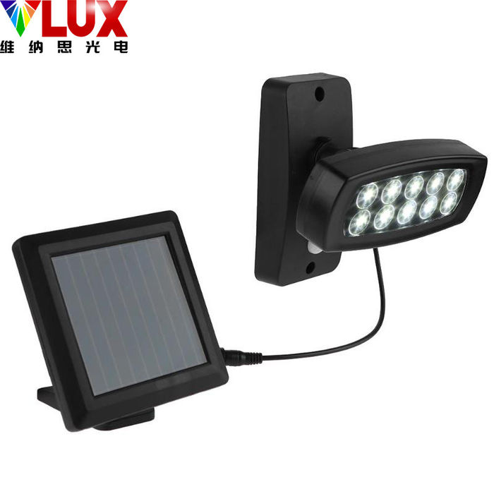 Split Solar LED- induksjongslampe vum Courtyard aus der Gaartelampe vum Waasserzeechenlampe