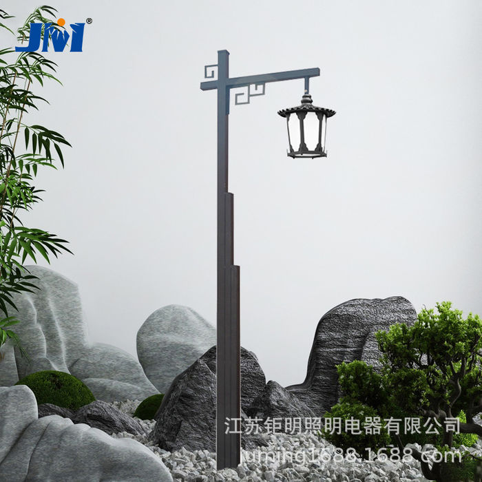 Manufacturer wholesale outdoor 3M courtyard lamp LED landscape lamp antique single head lamp community road villa landscape lamp