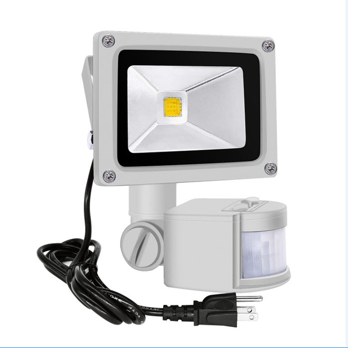 Valmistaja suoramyynti 10W käytävä ihmiskehon induktio LED projektio lamppu mainoslamppu katulamppu autotalli lamppu maisemalamppu