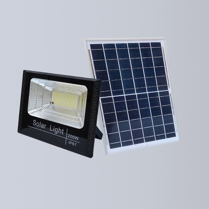 Manufacturer direct selling solar lighting projection street lamp rural Huimin project 200W