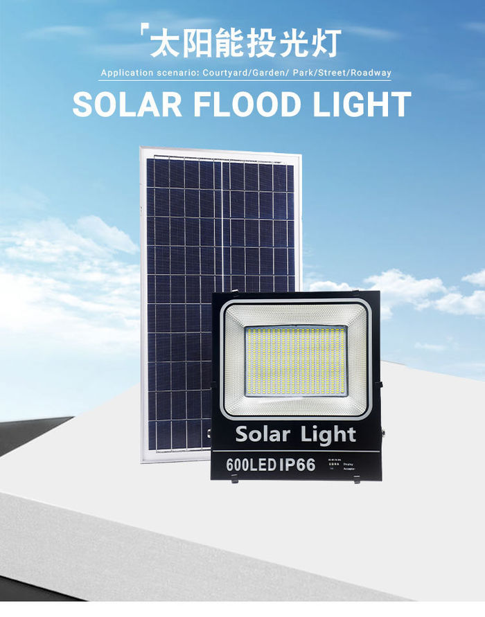 Éclairage solaire Éclairage de la cour intérieure Éclairage à LED extérieur Éclairage solaire de la route 50W nouvelle campagne