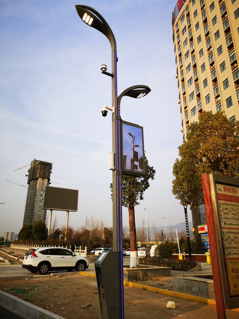 Community light pole - smart community project case