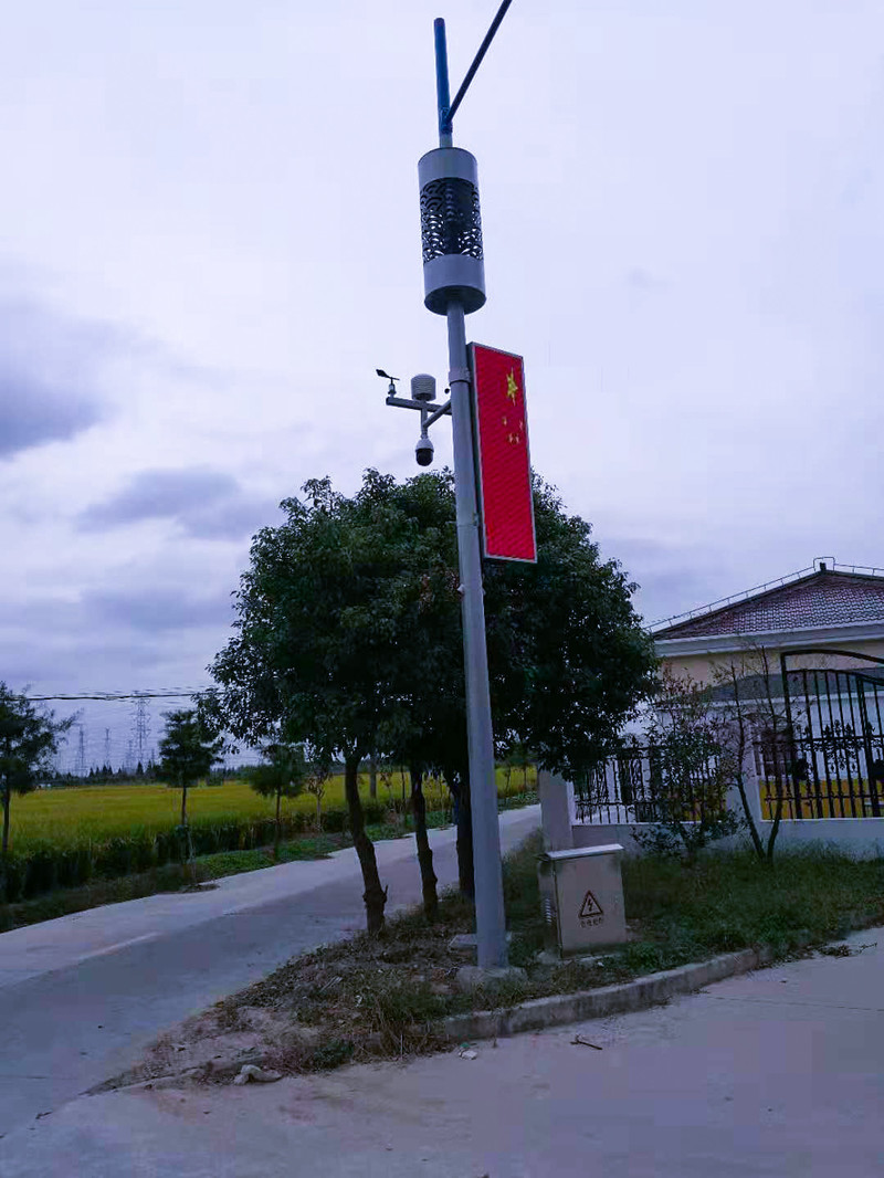 Smart street lamp manufacturing drawing, real map of Shanghai Construction