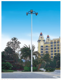 Lifting high pole lamp, stadium, playground square