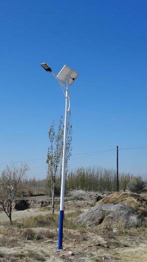 Instalacija solarne ulične lampe, LED ulična lampa