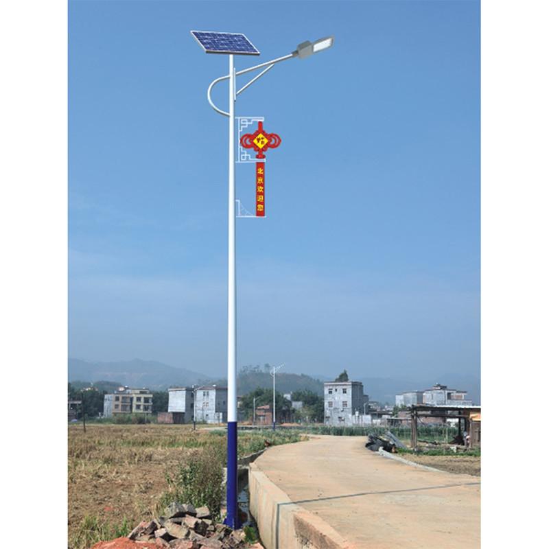 Sollampe, utenfor LED integrert gatestlamp