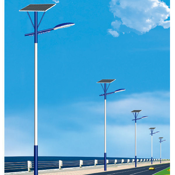 Lampadaire solaire, kit de lampadaire Solaire LED extérieur
