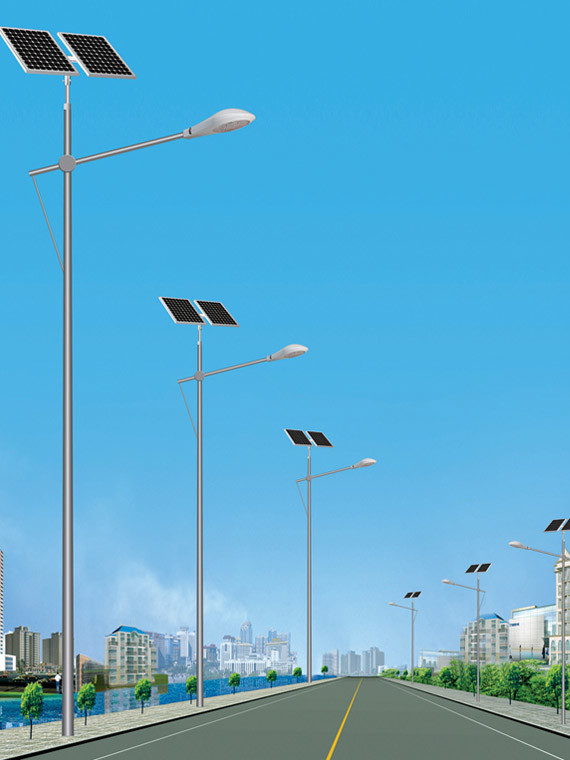 Outdoor lighting, solar split street lamp, solar street lamp pole customization