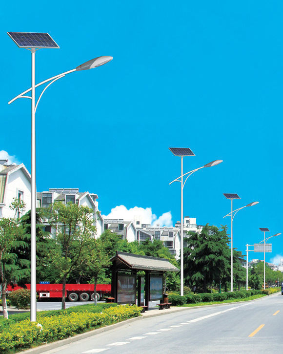 قرية جديدة 5 متر 6 متر الطاقة الشمسية ضوء الشارع