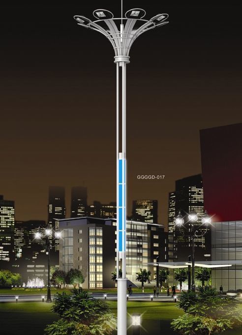 Lighting high pole lights at airports, docks, railway stations, squares and high-speed intersections