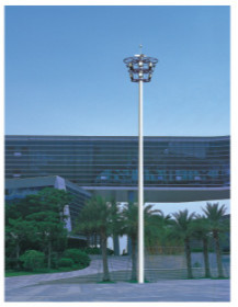 Stadyum ışık, otomatik kaldırma lambası, LED yüksek pol lambası kare havaalanı stadyyumu