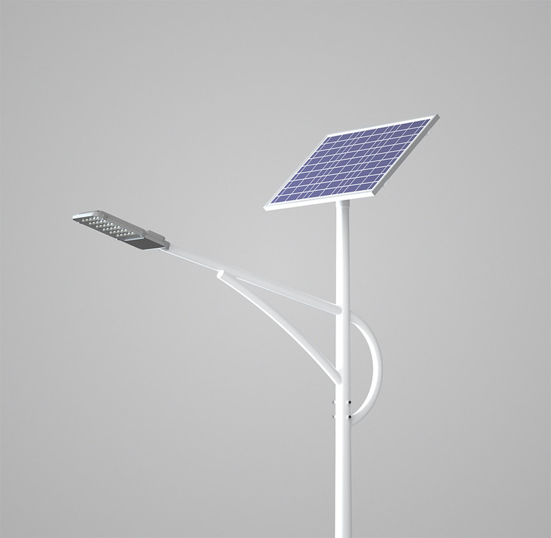 LED соларна улична лампа за убава рурална изградба