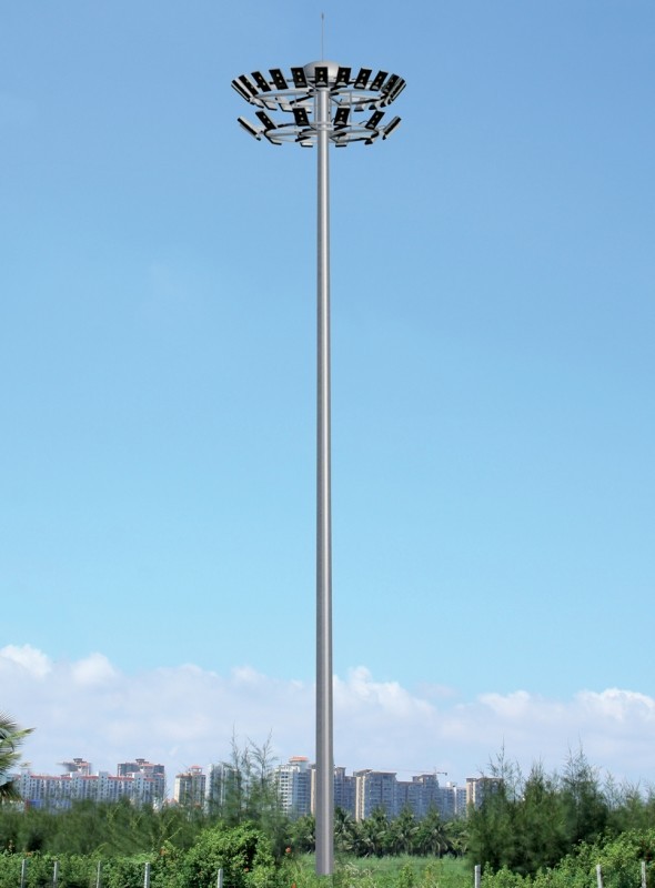 Hoge pool lamp, park vierkante verlichting, medium pool lamp