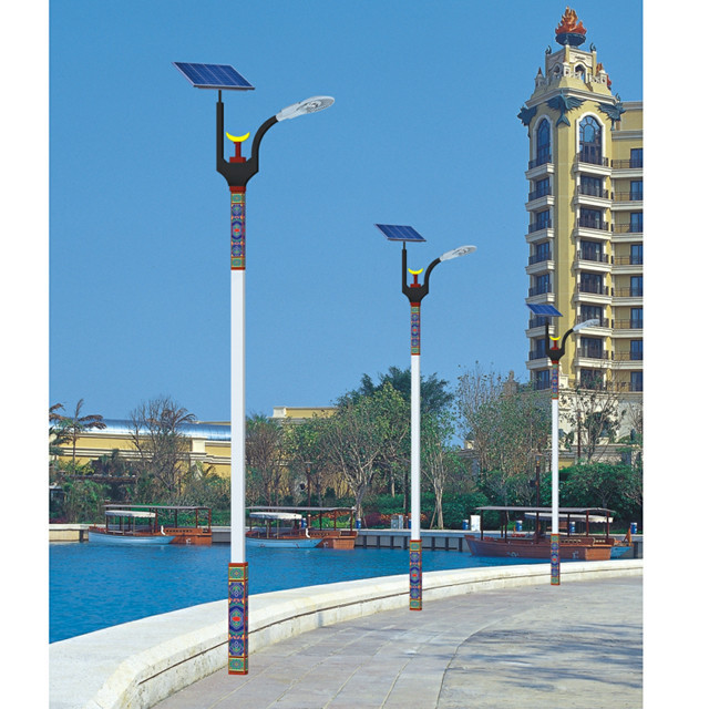 LED solar street lamp, road outdoor lamp