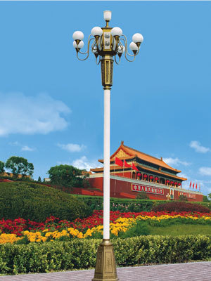 Жонгхуа лампа Плаза, надворешна лампа, моделна лампа