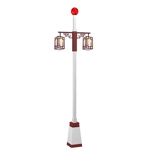 Lámpara de patio arcaica, lámpara de paisaje LED impermeable al aire libre