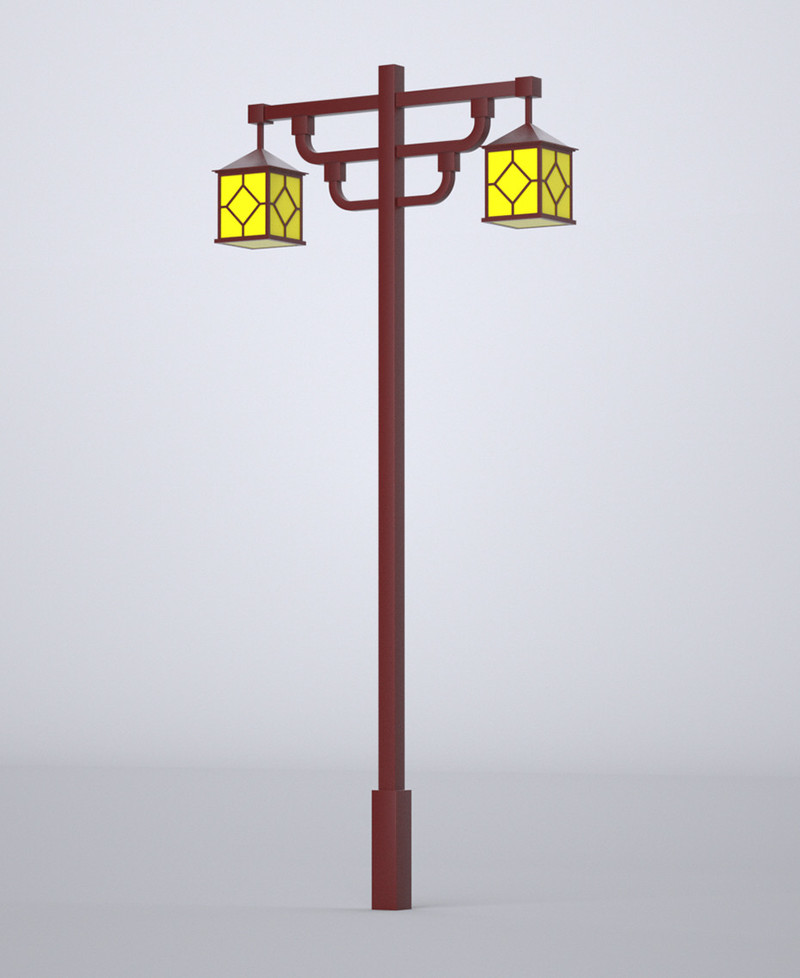 Solar outdoor courtyard lamp, outdoor landscape lamp