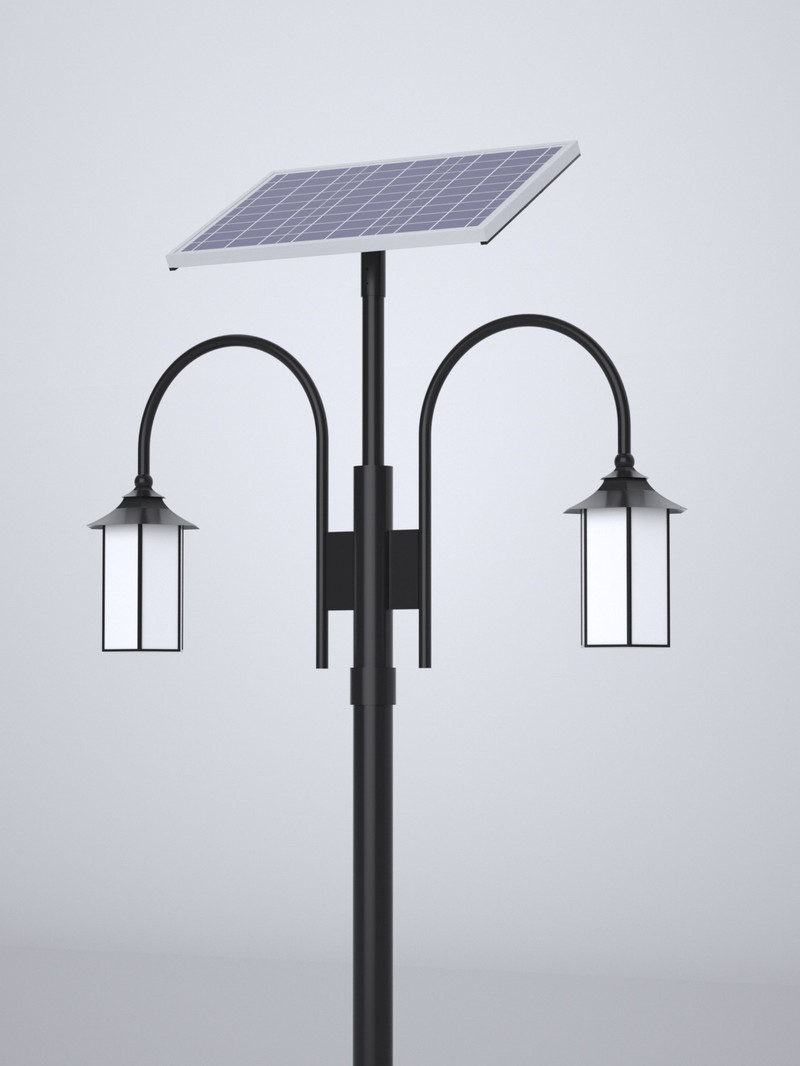 Solar LED landscape lamp, road street lamp