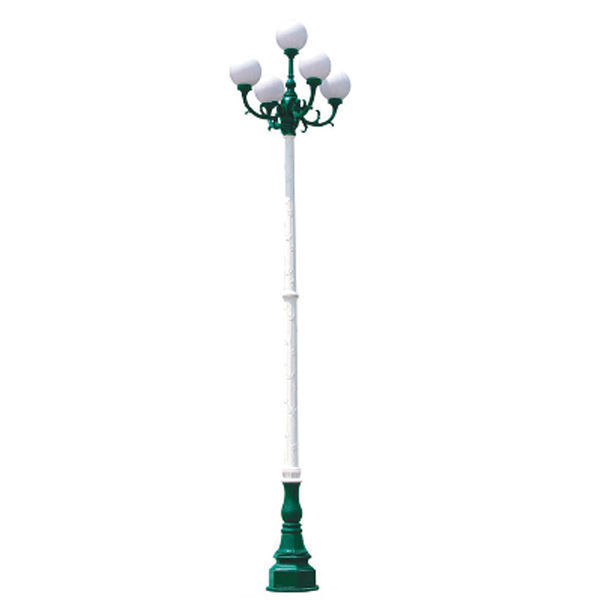 Municipaalne maanteemaastiku lamp, maaliline koht ruut linna energeetika lamp, Zhonghua lamp