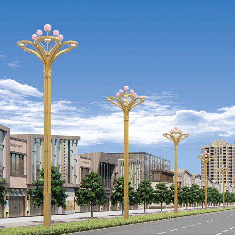 Municipal Road Zhonghua lamp, large Landscape LED Zhonghua Yulan lamp