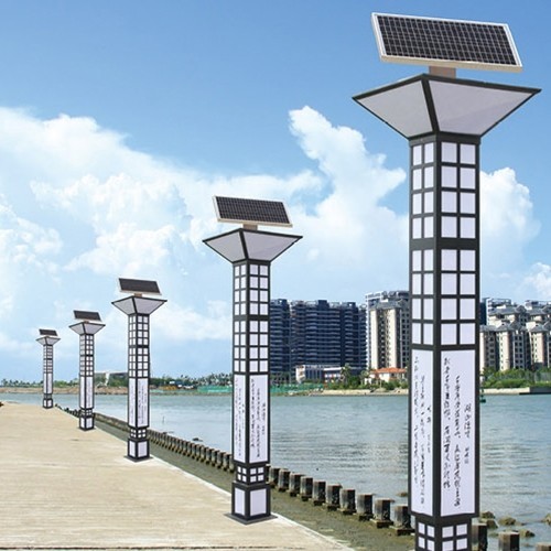 Square shape lamp, LED landscape lamp