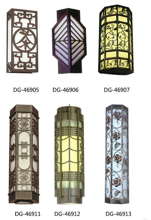 Led hotel gate outdoor door post sub lamp