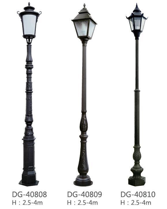 Home retro lawn lamp cast iron park landscape