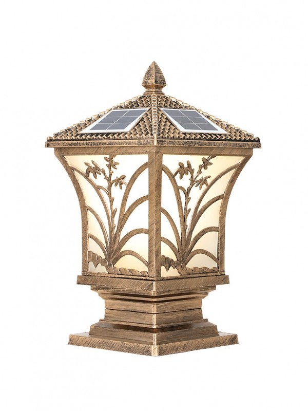 Outdoor garden lawn villa column head lamp manufacturer direct sales