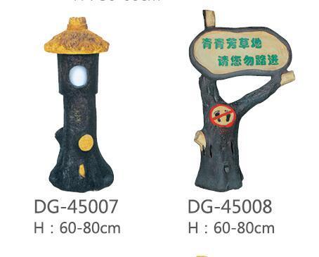 Outdoor waterproof LED shape lawn lamp