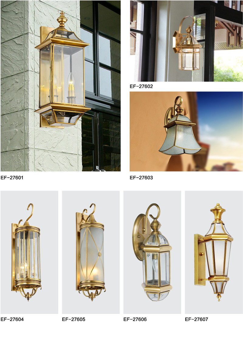 Modern Chinese landscape wall lamp