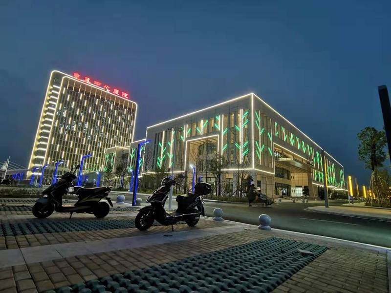 Xinyang Xi apygardos centrinės ligoninės apšvietimo projektas