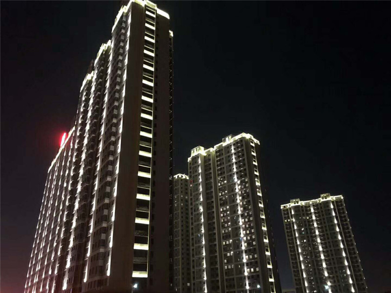 Budynek inżynierii oświetleniowej projektu rekonstrukcji wioski Luqiao Jinze Huafu Nanhan Chengzhong