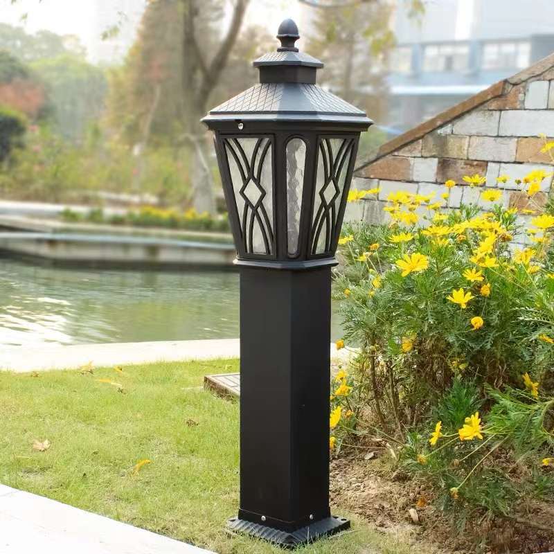 LED Hof Licht, Garten Rasen Säule Licht, Außenlicht 02-0211